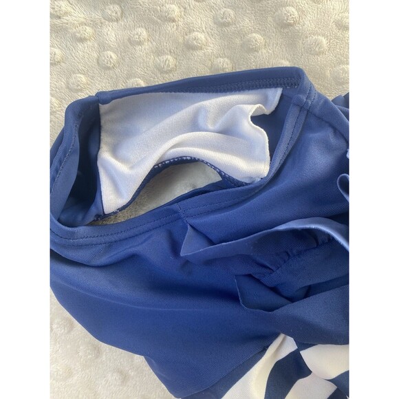 Hello Kitty Fourth of July Swim Suit 18-24 Months Blue Red White One Piece - Picture 5 of 5